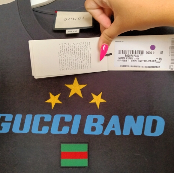 NEW GUCCI OVERSIZE T-SHIRT WITH GUCCI LOGO - Picture 5 of 10